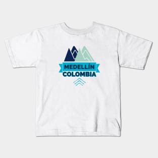 Medellín Colombia Travel Love Kids T-Shirt